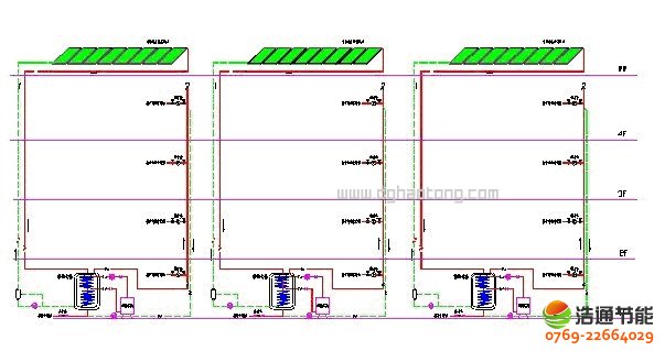 ���м��������Ѓ����o��ʽ̫��ܟ�ˮ����ϵ�y(t��ng)(�Љ�ˮ��)